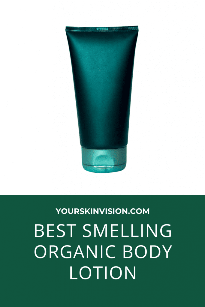 best smelling organic body lotion