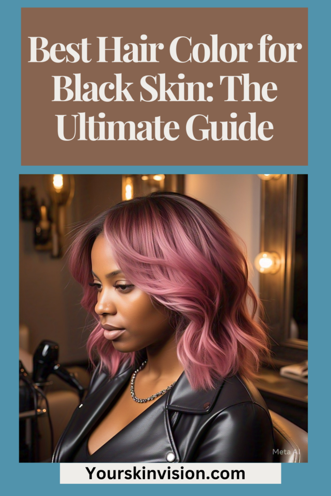 Best Hair Color for Black Skin: The Ultimate Guide