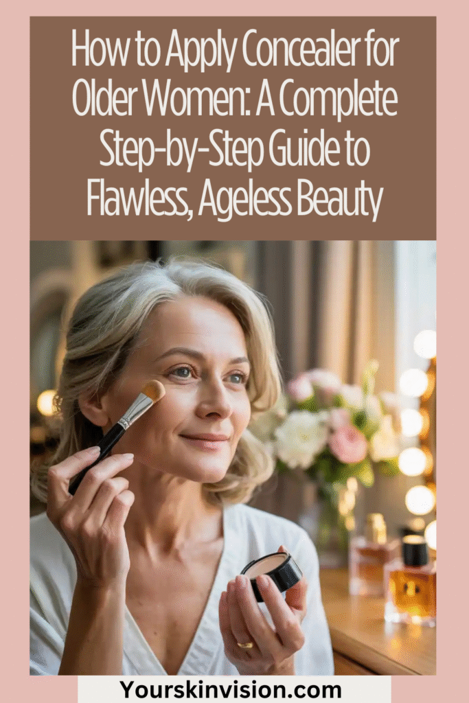 How to Apply Concealer for Older Women: A Complete Step-by-Step Guide to Flawless, Ageless Beauty