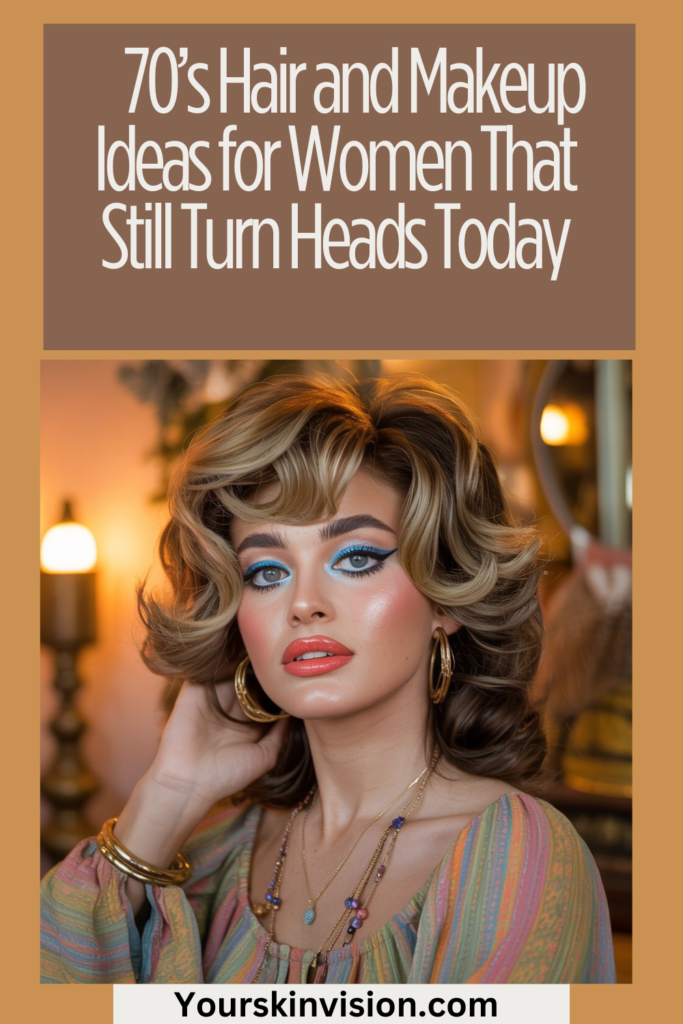 70’s Hair And Makeup Ideas For Women That Still Turn Heads Today