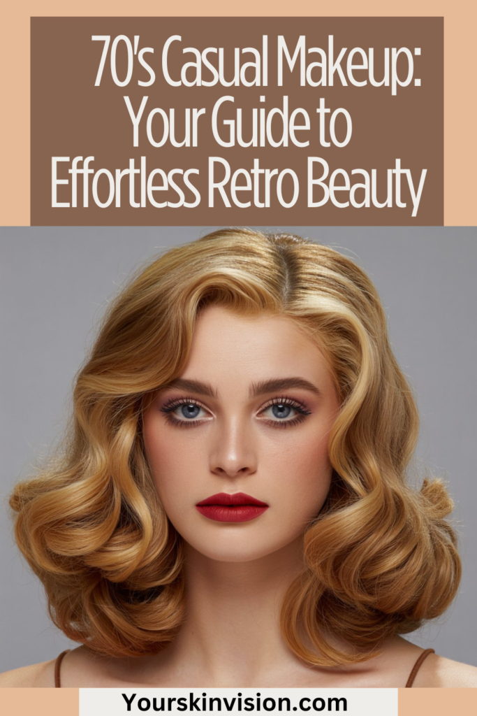 70's Casual Makeup: Your Guide to Effortless Retro Beauty
