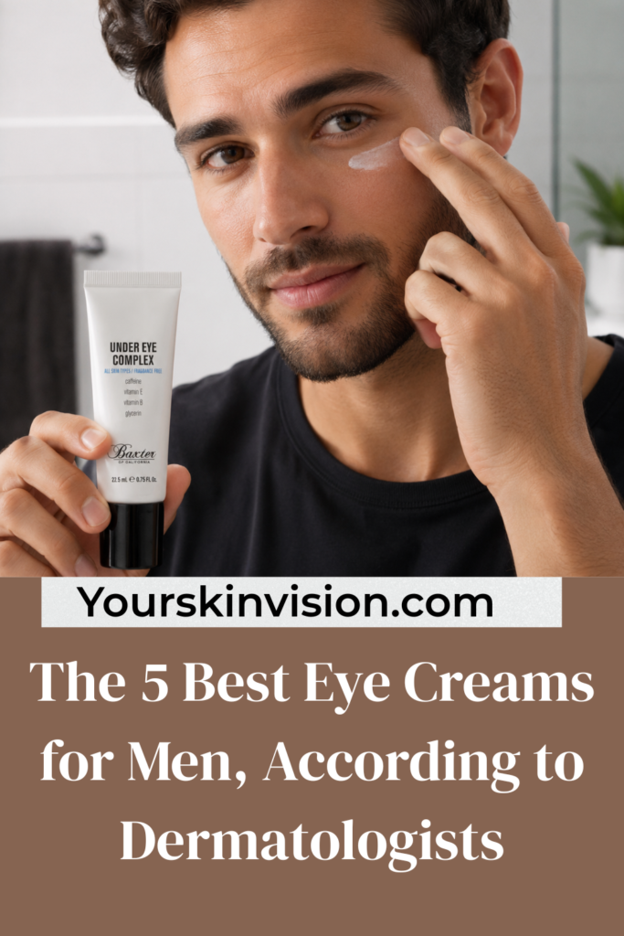 The Best 5 Eye Creams for Men, According to Dermatologists
