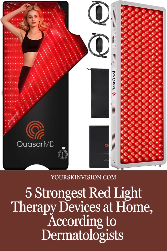 5 Strongest Red Light Therapy Devices at Home, According to Dermatologists