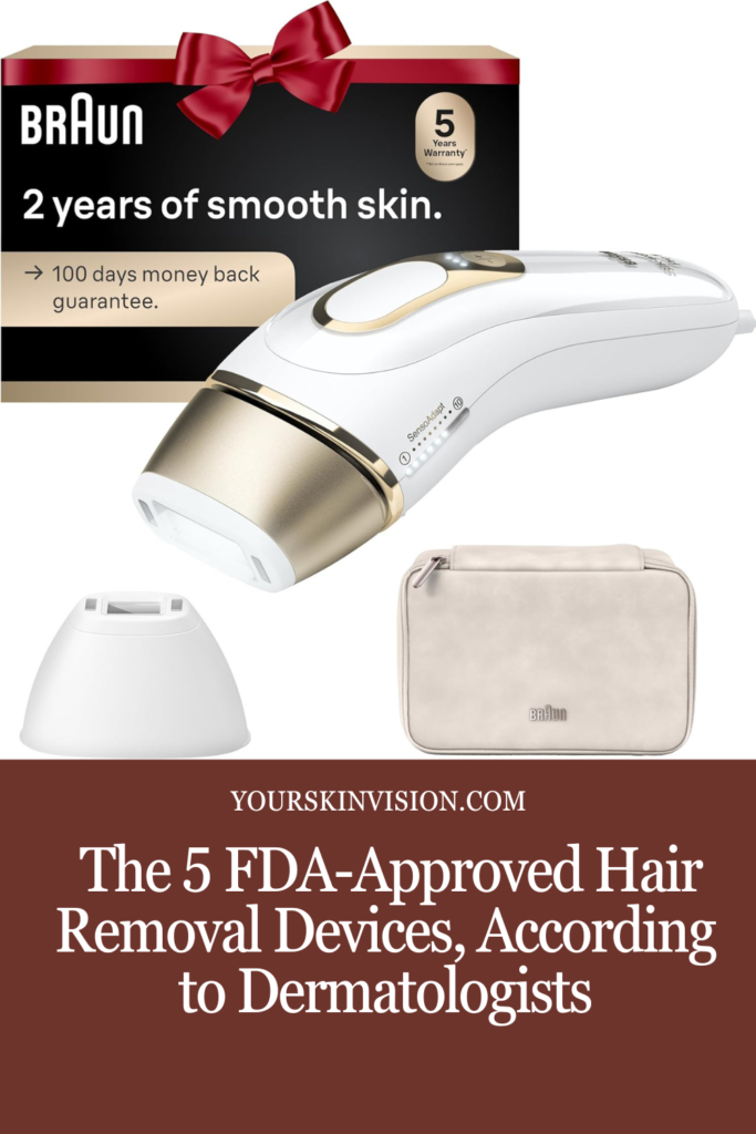 The 5 FDA-Approved Hair Removal Devices, According to Dermatologists