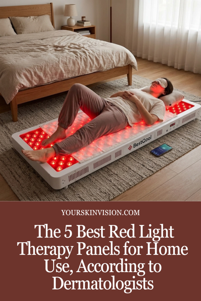 The 5 Best Red Light Therapy Panels for Home Use, According to Dermatologists