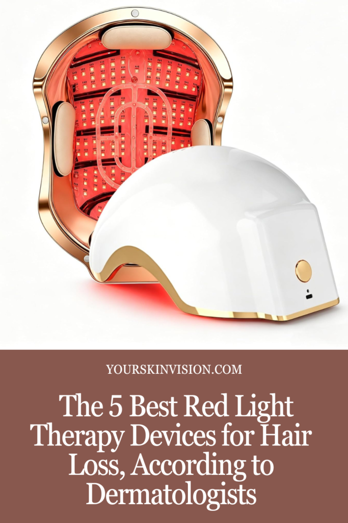 The 5 Best Red Light Therapy Devices for Hair Loss, According to Dermatologists