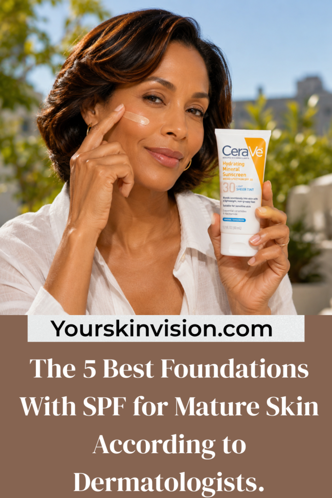The 5 Best Foundations With SPF for Mature Skin According to Dermatologists