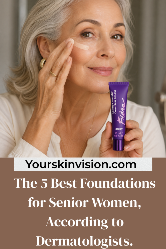 The 5 Best Foundations for Senior Women, According to Dermatologists.