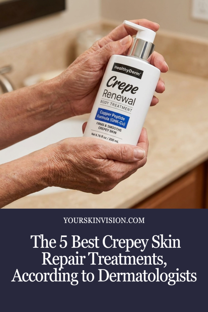 The 5 Best Crepey Skin Repair Treatments, According to Dermatologists