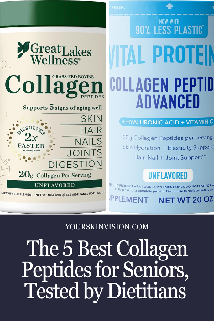 The 5 Best Collagen Peptides for Seniors, Tested by Dietitians
