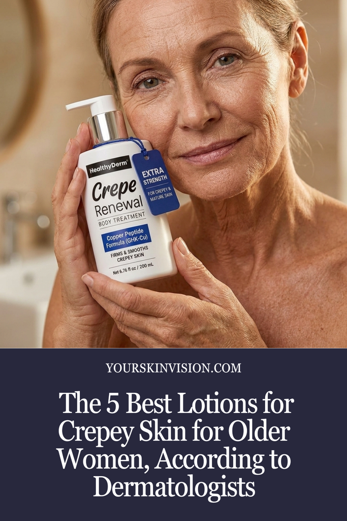 The 5 Best Lotions for Crepey Skin for Older Women, According to Dermatologists